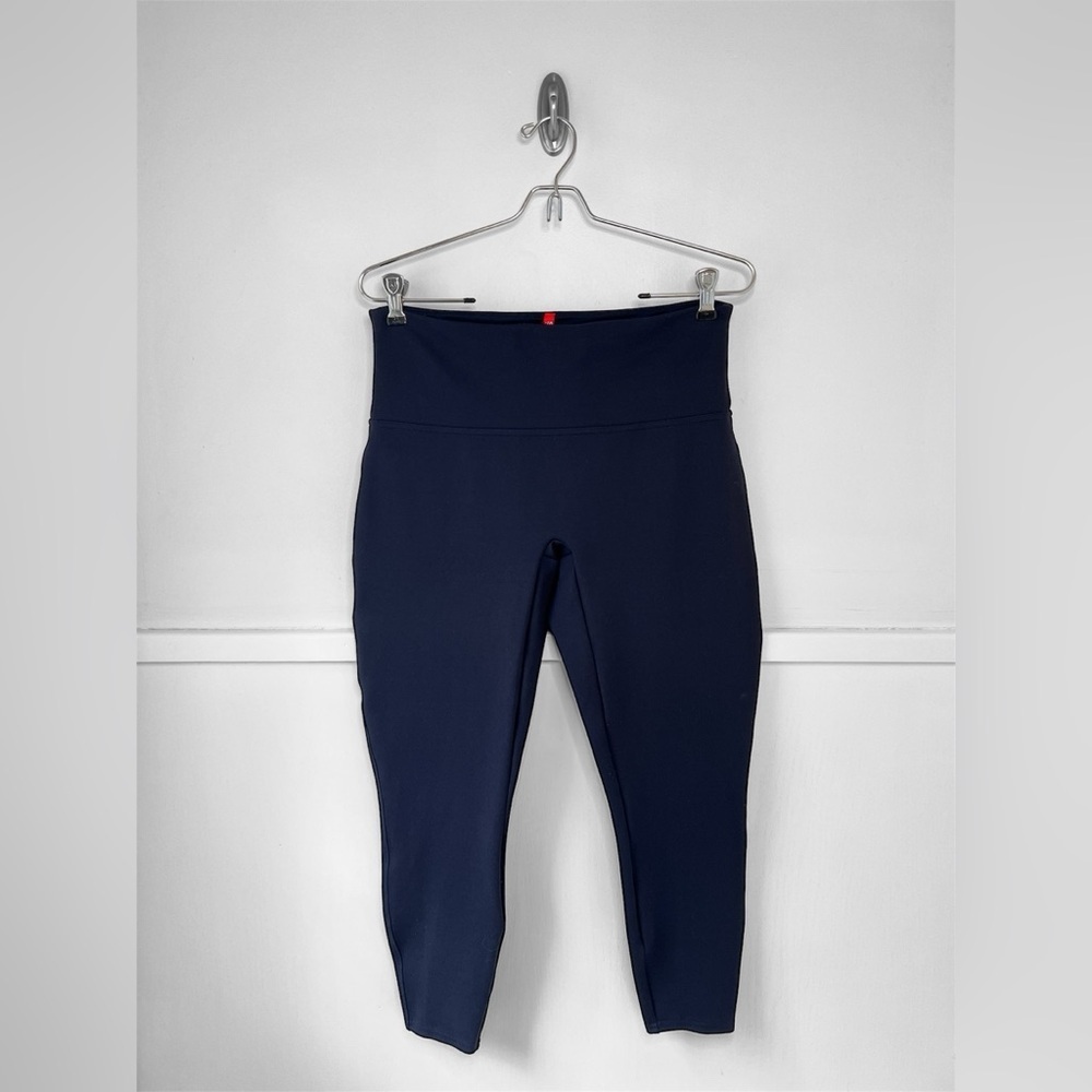 Spanx Black Ponte Ankle Leggings
